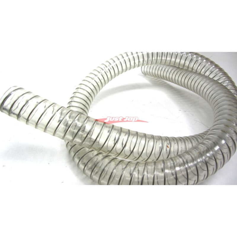 Clear Coil Steel Reinforced Hose - 19mm or 3/4" x 1 Metre Length