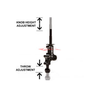 Cobb Tuning Double Adjustable Short Shifter Fits Subaru WRX STI GDB/GVF/GRF/VAB (6 Speed)