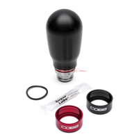 Cobb Tuning Tall Weighted Shift Knob (Black) Fits Subaru Impreza, WRX, Legacy, Liberty & Forester (5 Speed)