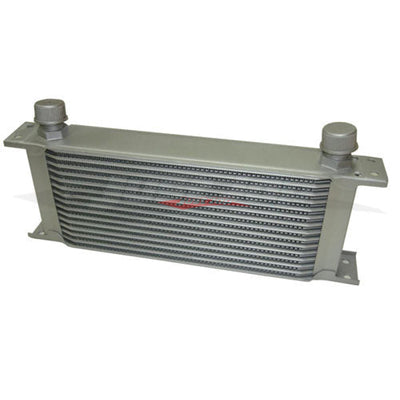 Cooling Pro 15 Row Silver Heavy Weight Oil Cooler -10 Fittings