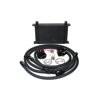 Cooling Pro 25 Row Engine Oil Cooler & Oil Filter Relocation Kit