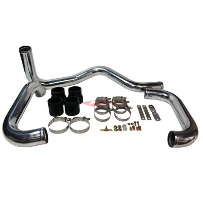 Cooling Pro Intercooler Piping Kit Fits Nissan Skyline R32 GTS-T RB20DET (Black Silicone)