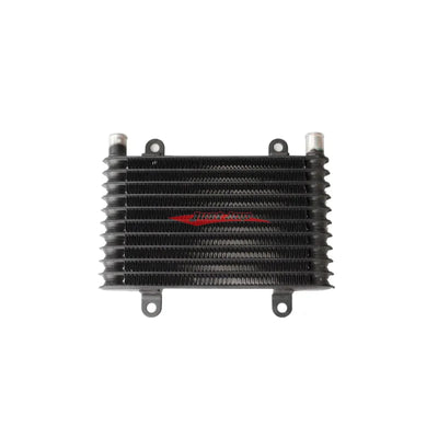 Cooling Pro Oil Cooler - 11 Row Black dash -6 MALE Outlets (260x160 Core Size)