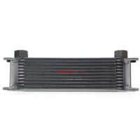 Cooling Pro Oil Cooler - 11 Row Heavy Weight Black -10 Female Outlet (285x80 Core Size)