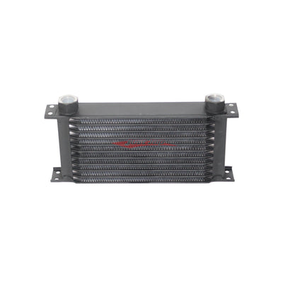 Cooling Pro Oil Cooler - 11 Row Light Weight Black -10 Female Outlet (285x80 Core Size)