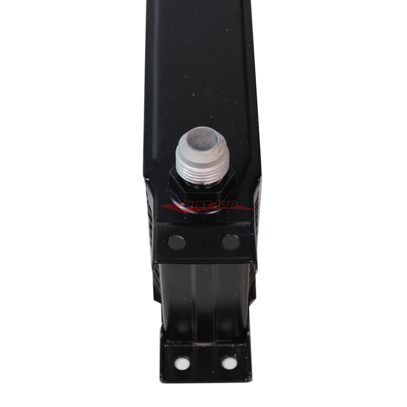 Cooling Pro Oil Cooler - 13 Row Heavy Weight Black -10 Outlets (285x95 Core Size)