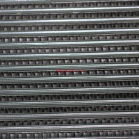 Cooling Pro Oil Cooler - 13 Row Heavy Weight Black -10 Outlets (285x95 Core Size)