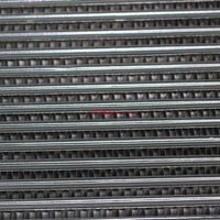 Cooling Pro Oil Cooler - 13 Row Heavy Weight Black -10 Outlets (285x95 Core Size)
