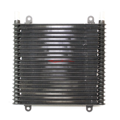 Cooling Pro Oil Cooler - 21 Row Light Weight Black 20mm Hose tail outlet (310x270 Core Size)