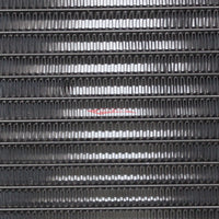 Cooling Pro Oil Cooler - 21 Row Light Weight Black 20mm Hose tail outlet (310x270 Core Size)