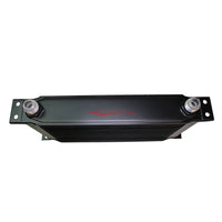 Cooling Pro Oil Cooler - 25 Row Heavy Weight Black -10 Outlets (285x185 Core Size)