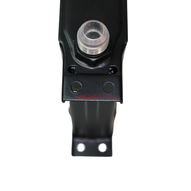 Cooling Pro Oil Cooler - 25 Row Heavy Weight Black -10 Outlets (285x185 Core Size)