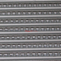 Cooling Pro Oil Cooler - 28 Row Heavy Weight Black -10 Outlets (285x225 Core Size)