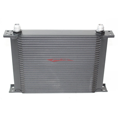 Cooling Pro Oil Cooler - 28 Row Heavy Weight Black -10 Outlets (285x225 Core Size)