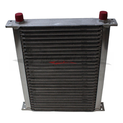 Cooling Pro Oil Cooler - 28 Row Light Weight Silver -10 Outlets (360x290 Core Size)