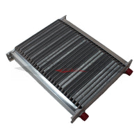 Cooling Pro Oil Cooler - 28 Row Light Weight Silver -10 Outlets (360x290 Core Size)