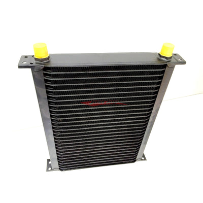 Cooling Pro Oil Cooler - 34 Row Hw Black (285x245 Core Size)