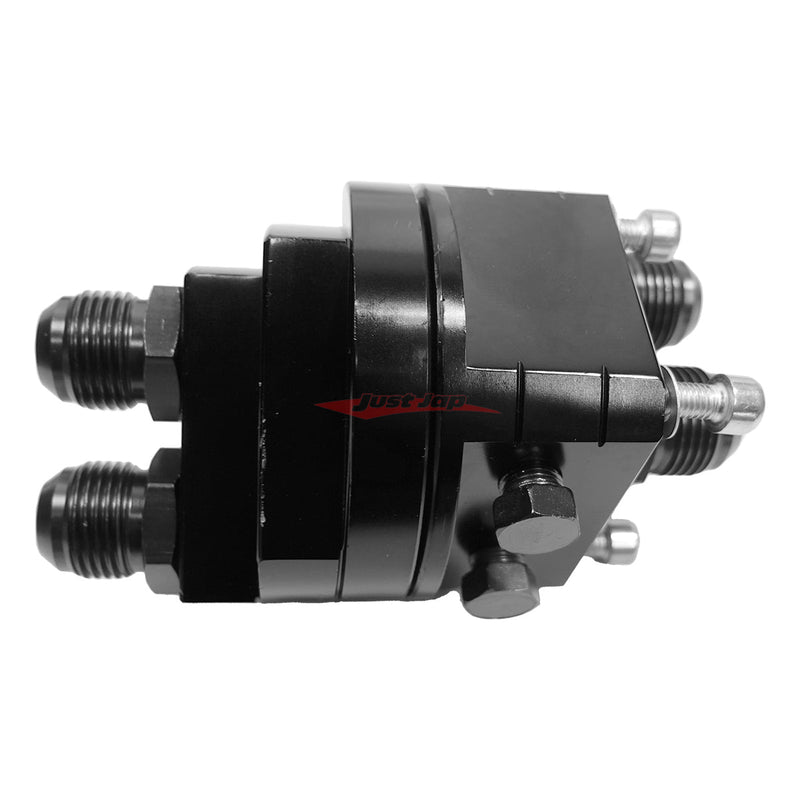 Cooling Pro Oil Filter Relocation Kit (Black) - Universal Fitment (3/4UNF-16 & M20-P1.5)