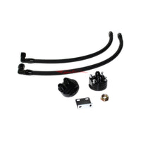 Cooling Pro Oil Filter Relocation Kit (Black) - Universal Fitment (3/4UNF-16 & M20-P1.5)