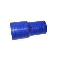 Cooling Pro Silicone 2.25 Inch - 2.5 Inch / 63mm Straight Reducer Hose Blue