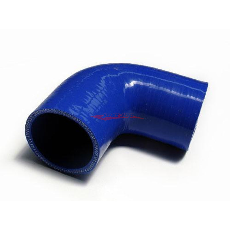 Cooling Pro Silicone 2.25 Inch / 57mm 90 Degree Bend Elbow Hose Blue