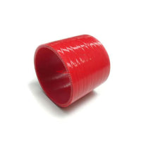 Cooling Pro Silicone 2.25 Inch / 57mm Straight Joiner Hose Red