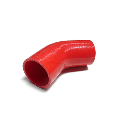 Cooling Pro Silicone 2.5 Inch / 63mm to 3.0 Inch / 76mm Stepped 45 Degree Bend Elbow Hose