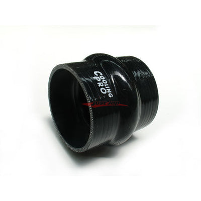 Cooling Pro Silicone 3.5 Inch / 88mm Humped Joiner Hose Black