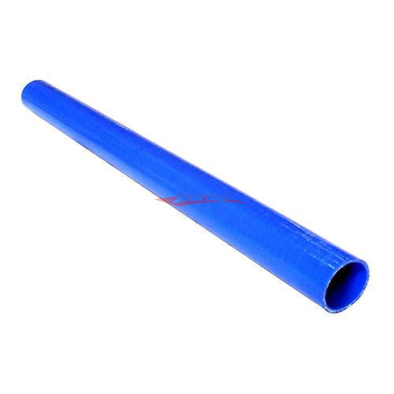 Cooling Pro Silicone 3.5 Inch / 88mm Straight Hose - 1 Metre Blue