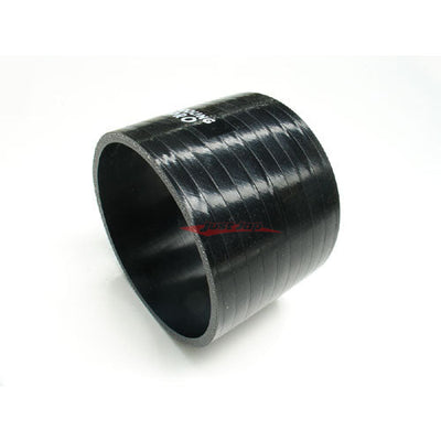 Cooling Pro Silicone 3 Inch / 76mm Straight Joiner Hose Black