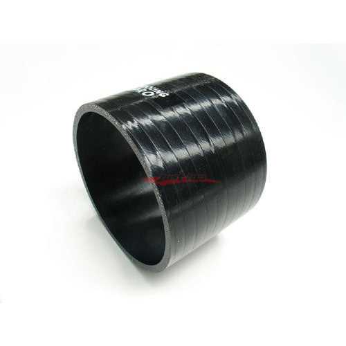 Cooling Pro Silicone 3 Inch / 76mm Straight Joiner Hose Black