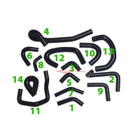 Cooling Pro Silicone Engine Hose Kit Fits Nissan R33/R34 GTR & Stagea 260RS (RB26DETT)