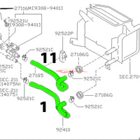 Cooling Pro Silicone Engine Hose Kit Fits Nissan R33 Skyline, C34 Stagea Ser. 1 & C34 Laurel (RB25DET)