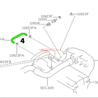 Cooling Pro Silicone Engine Hose Kit Fits Nissan R33 Skyline, C34 Stagea Ser. 1 & C34 Laurel (RB25DET)