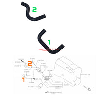 Cooling Pro Silicone Engine Hose Kit Fits Nissan R34 Skyline, C34 Stagea Ser. 2 & C35 Laurel (RB25DET NEO)