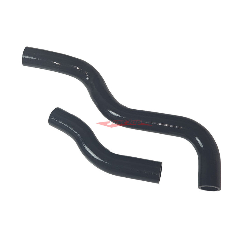 Cooling Pro Silicone Radiator Hose Kit (Black) Fits Mitsubishi Lancer Evolution 1/2/3 CDPA/CE9A (4G63)