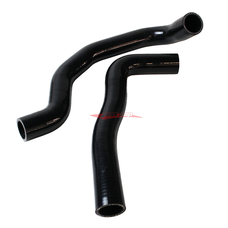 Cooling Pro Silicone Radiator Hose Kit (Black) Fits Toyota Chaser, Cresta & Mark II JZX100 (1JZ-GTE VVTi)