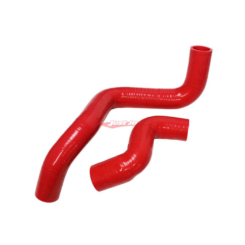 Cooling Pro Silicone Radiator Hose Kit (Red) fits Nissan N14 Pulsar & GTI-R (SR20DE/T)