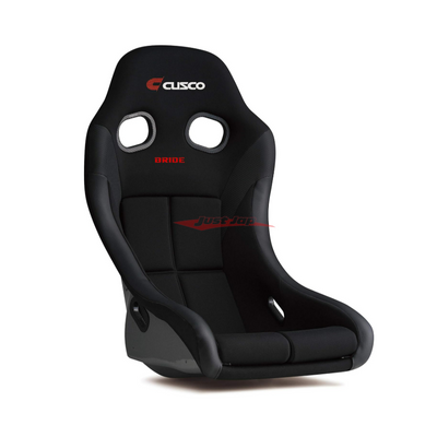 Cusco Bride Collaboration Series Zieg IV Low Max Wide+C Full Bucket XL Size Seat - Black FRP Shell