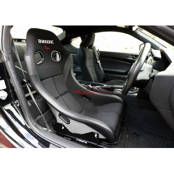 Cusco Bride Collaboration Series Zieg IV Low Max Wide+C Full Bucket XL Size Seat - Black FRP Shell