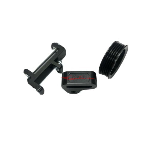 CWC LS1 Alternator SR Twin Cam Billet Conversion Kit (Black) Fits Nissan SR20