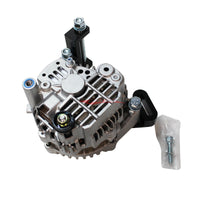 CWC LS1 GM 140A Alternator & SR Twin Cam Billet Conversion Kit (Black) Fits Nissan SR20