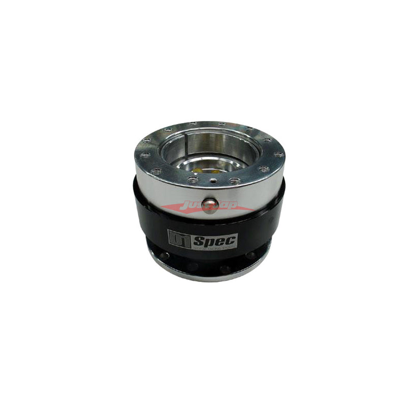 D1 Spec Steering Wheel Quick Release Kit - Black