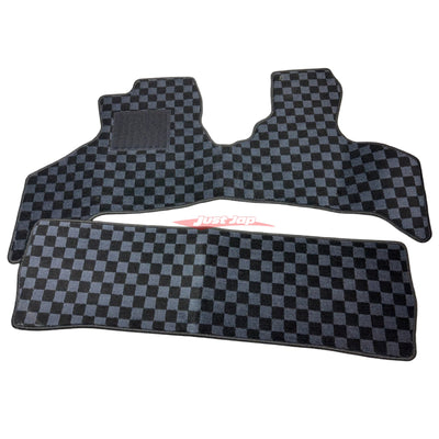 Daihatsu Floor Mats Chequered Style Fits Daihatsu S700/S710 Atrai/Deck Van/Cargo Van