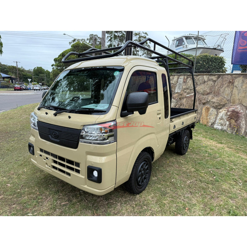Daihatsu Hi-Jet 2024, New, Manual 4x4, Full Length Roof Rack, Sandy Taupe