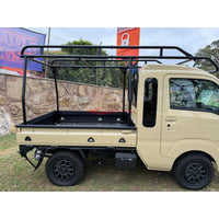 Daihatsu Hi-Jet 2024, New, Manual 4x4, Full Length Roof Rack, Sandy Taupe