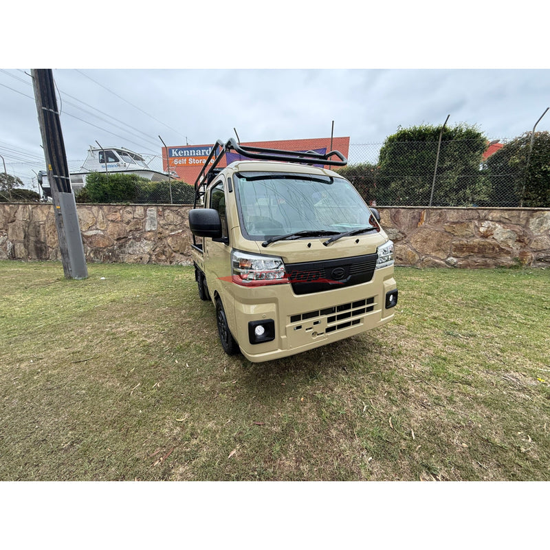 Daihatsu Hi-Jet 2024, New, Manual 4x4, Full Length Roof Rack, Sandy Taupe