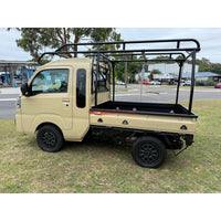 Daihatsu Hi-Jet 2024, New, Manual 4x4, Full Length Roof Rack, Sandy Taupe