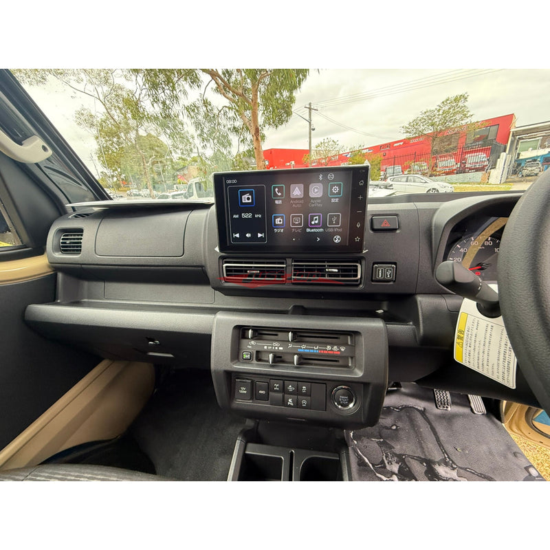 Daihatsu Hi-Jet 2024, New, Manual 4x4, Full Length Roof Rack, Sandy Taupe