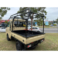 Daihatsu Hi-Jet 2024, New, Manual 4x4, Full Length Roof Rack, Sandy Taupe
